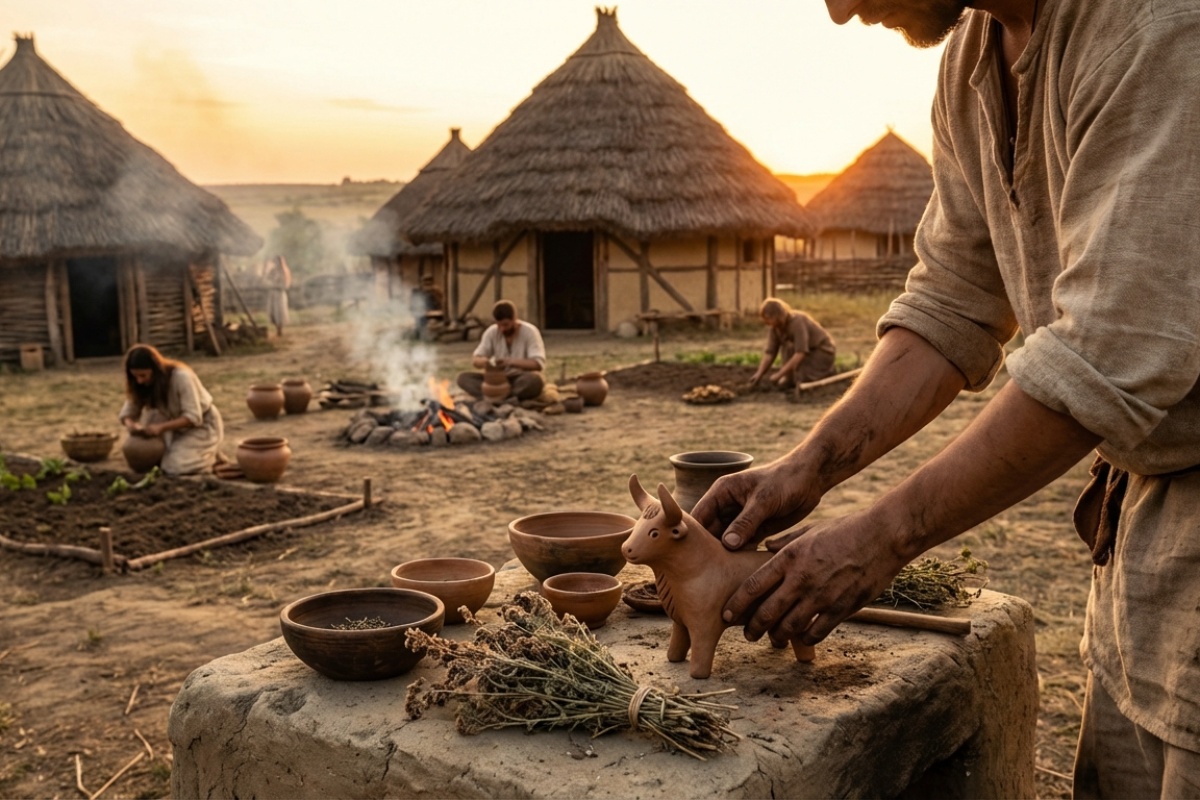 Otkrivena figura bika koja potječe iz tajanstvene kulture od prije 6000 godina u Galiciji detail 2