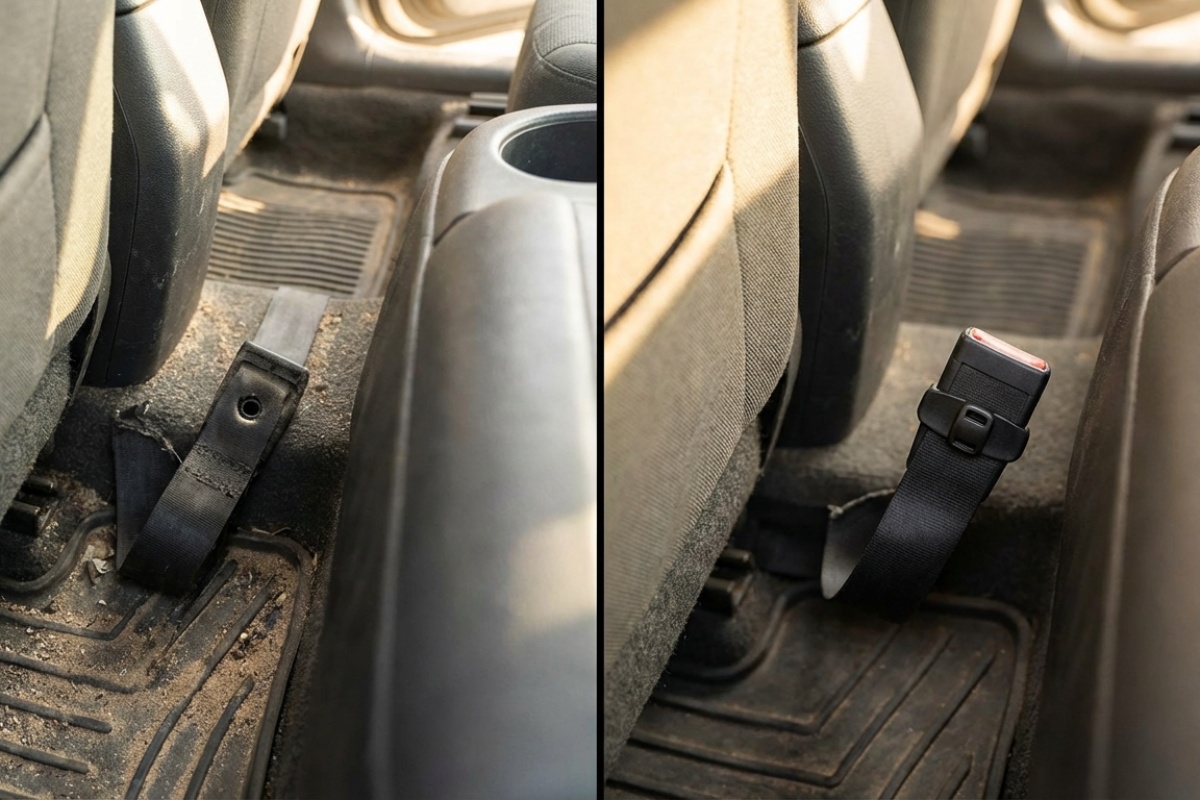 Malo tko to zna: Čemu služi gumb na sigurnosnom pojasu detail 2