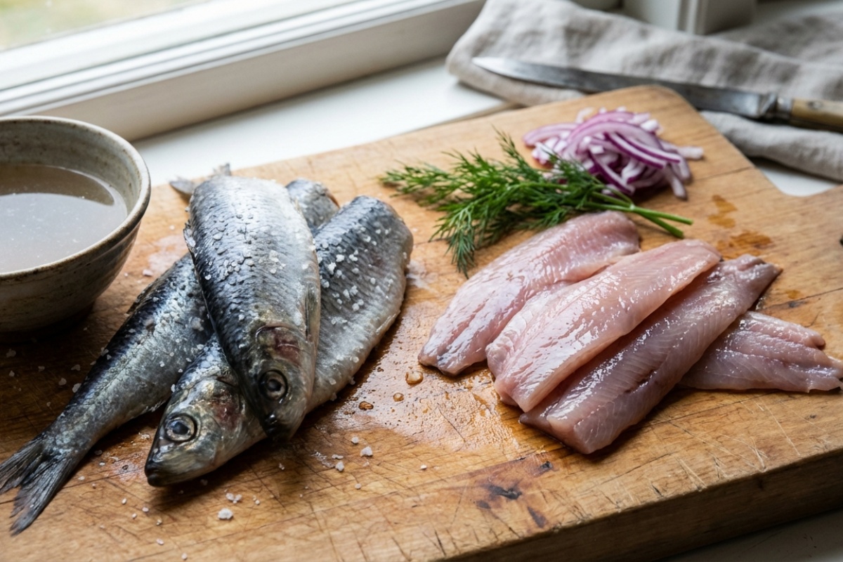 Haringe namačite točno ovoliko. Bit će mekane i prikladno slane detail 2