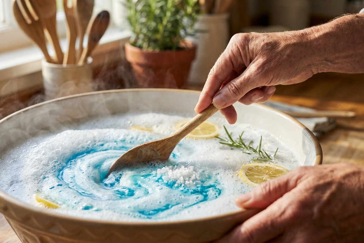 Namačem masne, zamazane kuhinjske rukavice na 25 minuta – i one su kao nove: potrebna su samo 2 sastojka i voda detail 2