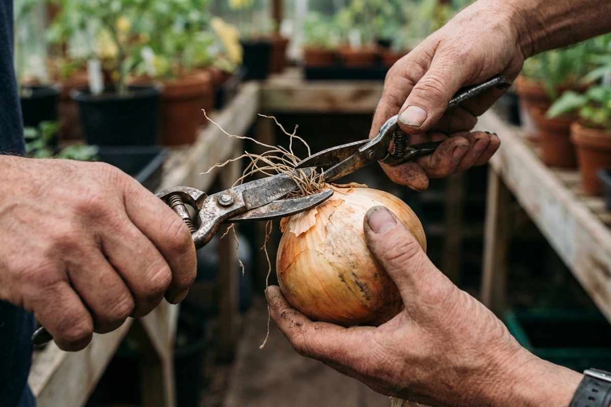 Luk će izdržati do proljeća bez truljenja: jednostavan način skladištenja za koji malo tko zna detail 2