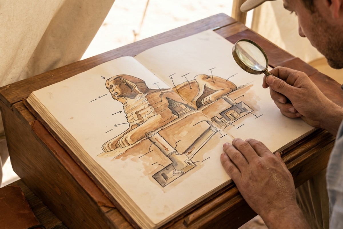 Kako je zapravo izgrađena Sfinga: znanstvenici napravili proboj nakon desetljeća rasprava detail 2