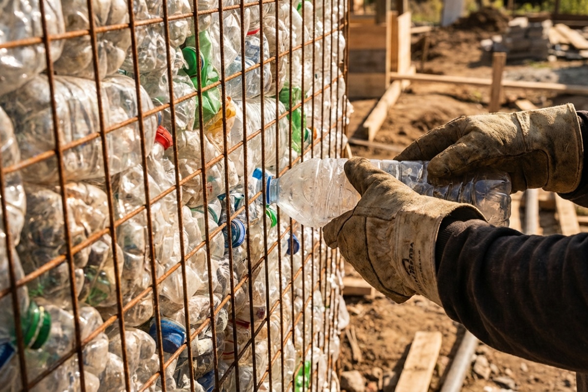 U Kanadi muškarac stvorio četverokatni dvorac od 40.000 recikliranih plastičnih boca detail 2