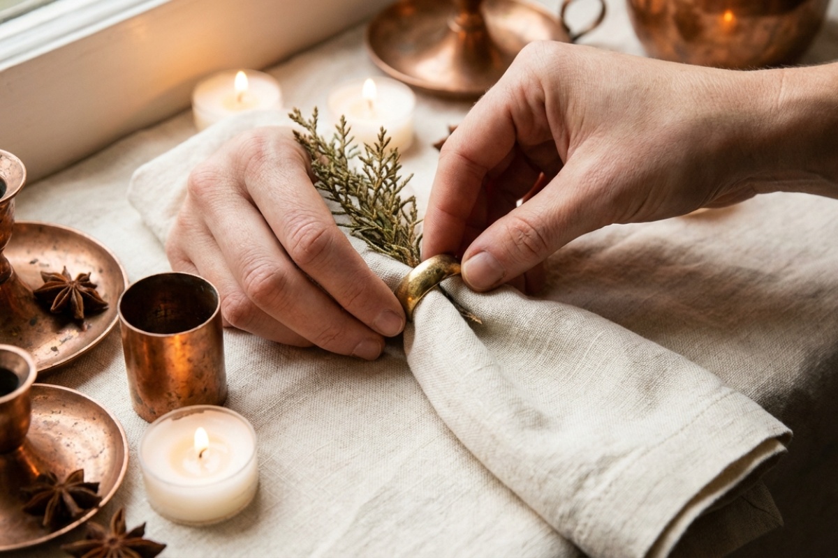 Ni crvena ni bijela na božićnim salvetama: boja koja će biti trend ove 2025. detail 2