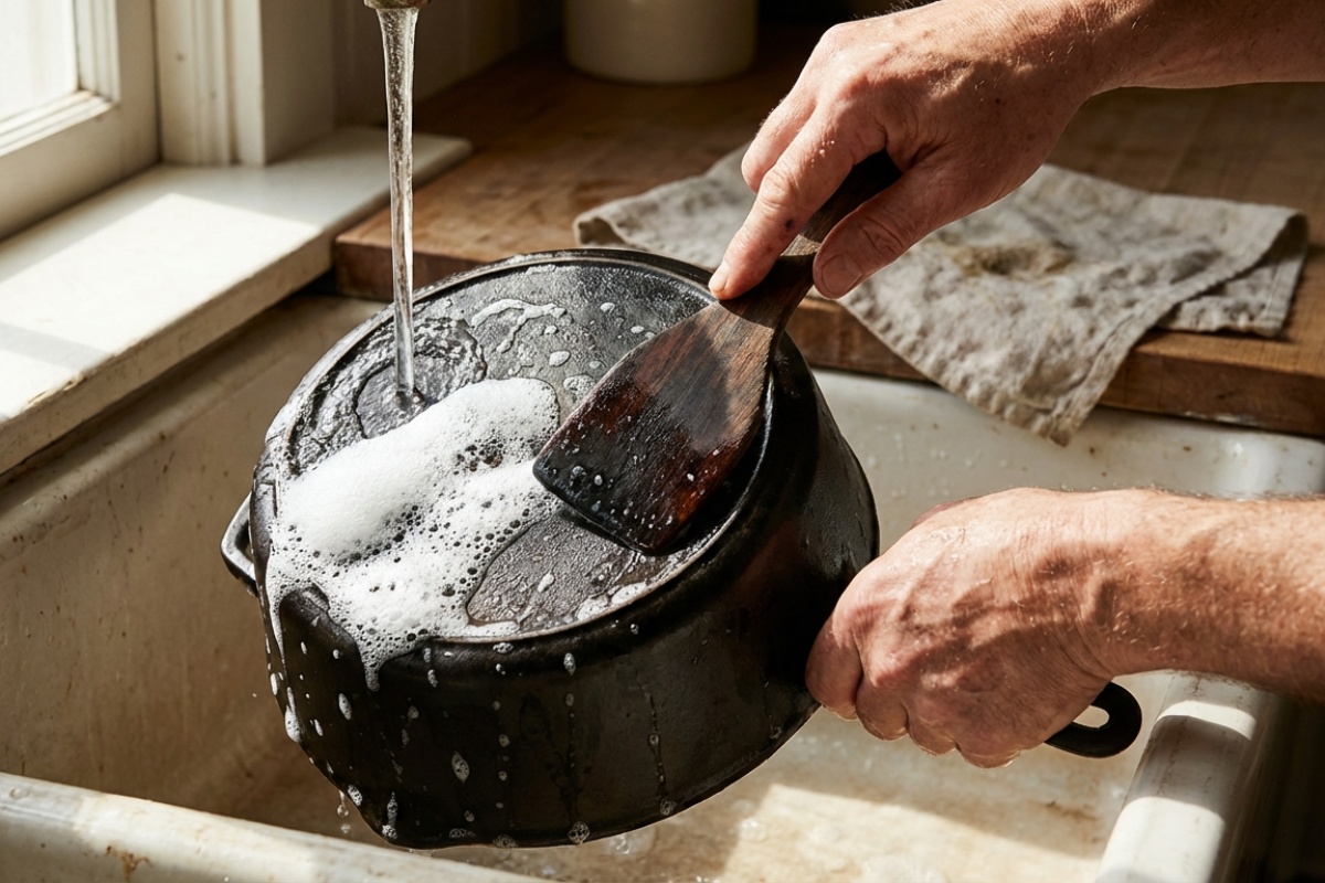 Zablistat će kao nova za samo 10 min: kako očistiti zagorjeli sloj hrane na loncu detail 2