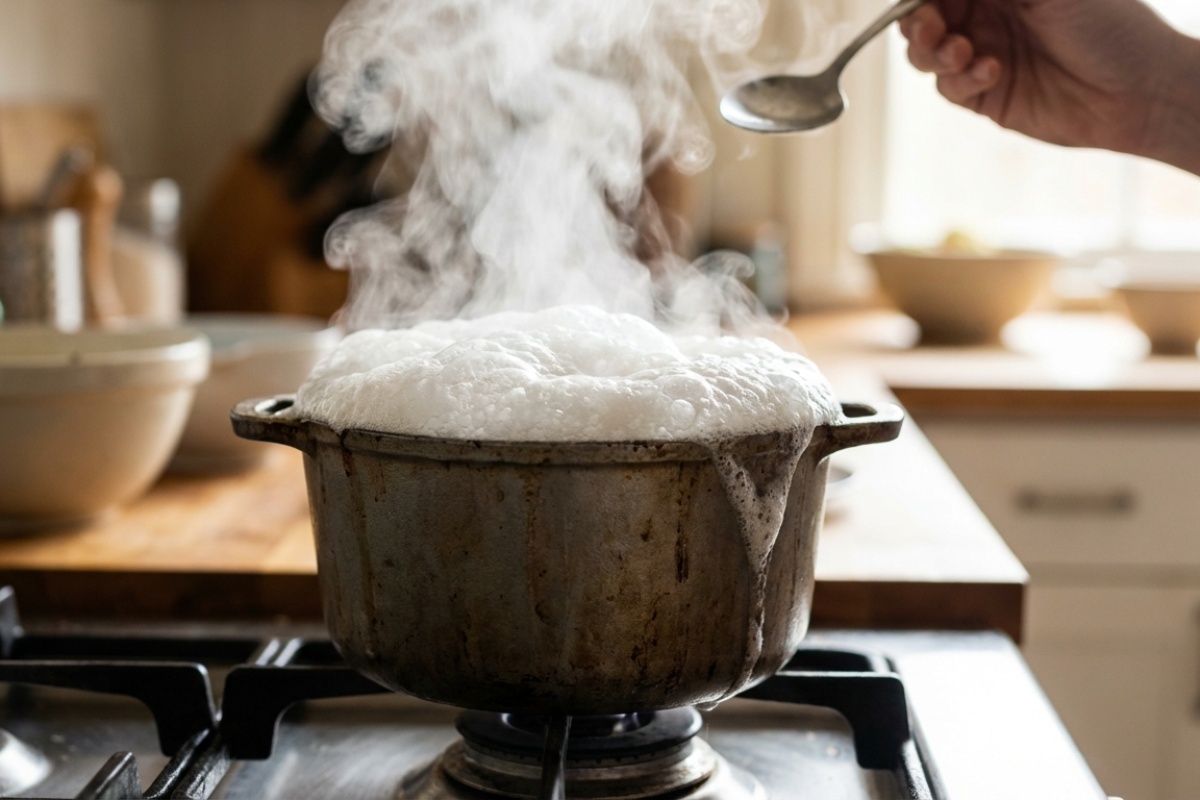 Sjajni lonci i tave: lagana i jednostavna mješavina sa sodom bikarbonom koja uvijek djeluje detail 2