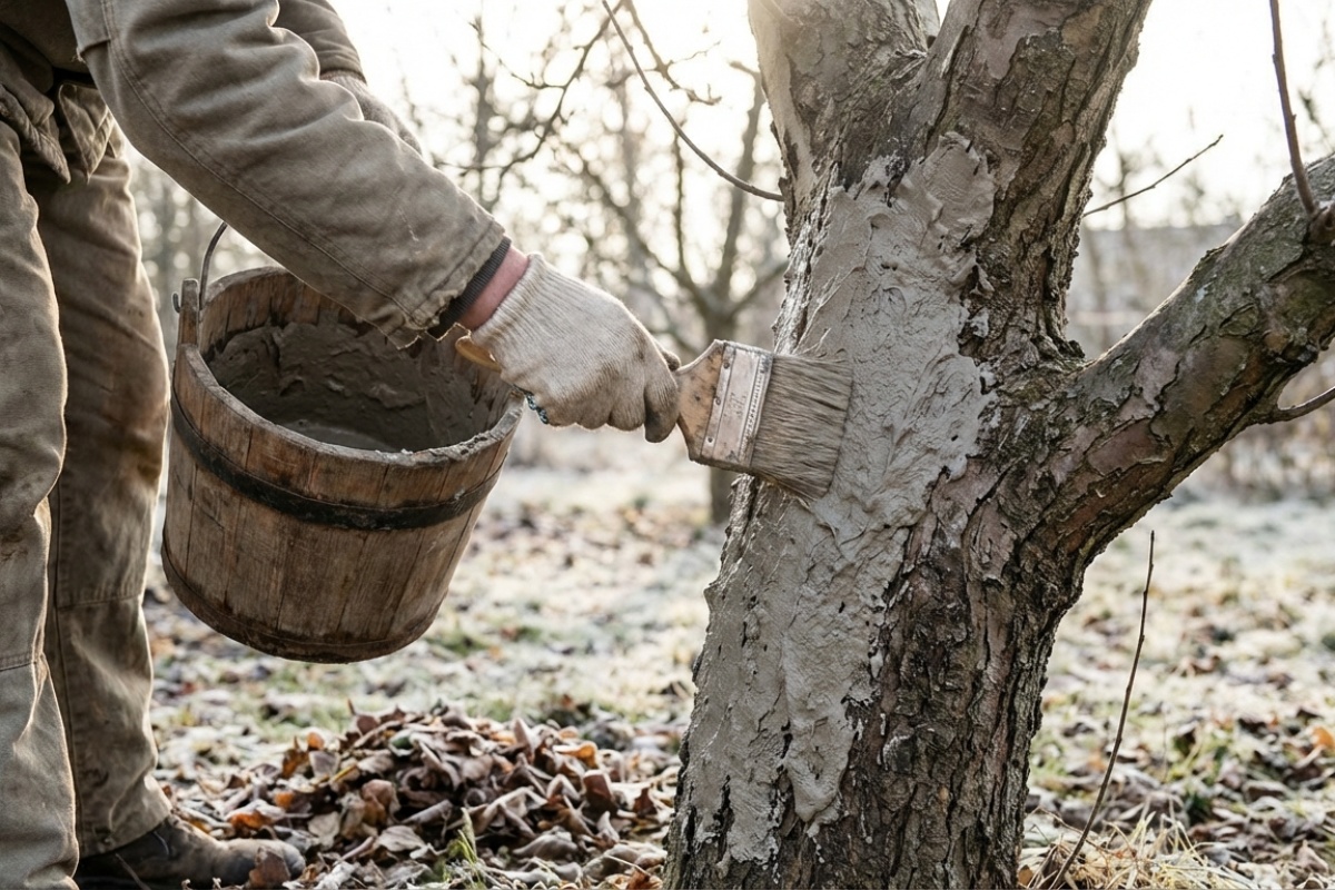 Mahovina i lišajevi na mojim stablima – rijetki gosti: prosinački tretman po “shemi” 89-godišnjeg djeda bez kemije detail 2