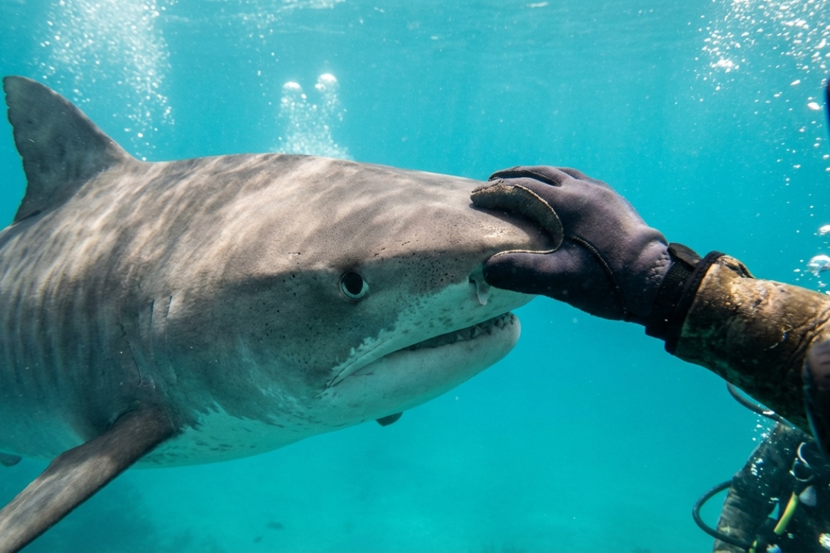 Roniteljica je pokazala kako preživjeti susret s morskim psom: glavno je ne činiti jednu pogrešku detail 2