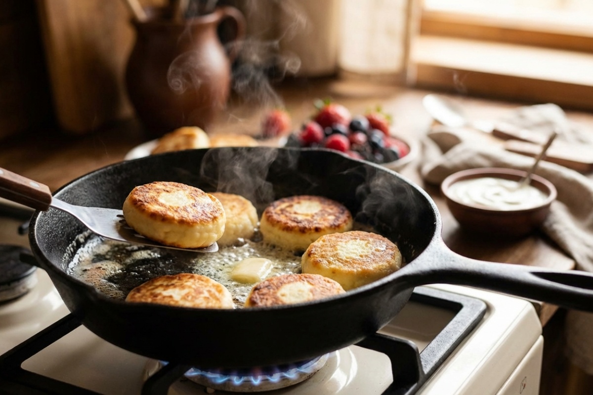 Nije brašno niti griz: što dodati u sirnike da budu nježni i nisu suhi detail 2