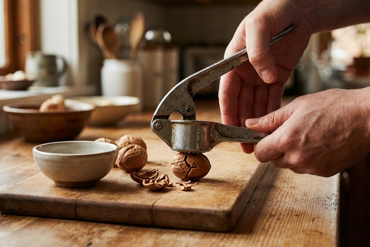 Skrivene 'tajne' poznate gnječilice za češnjak koje niste znali: ljušti orahe, vadi koštice, otvara boce detail 2