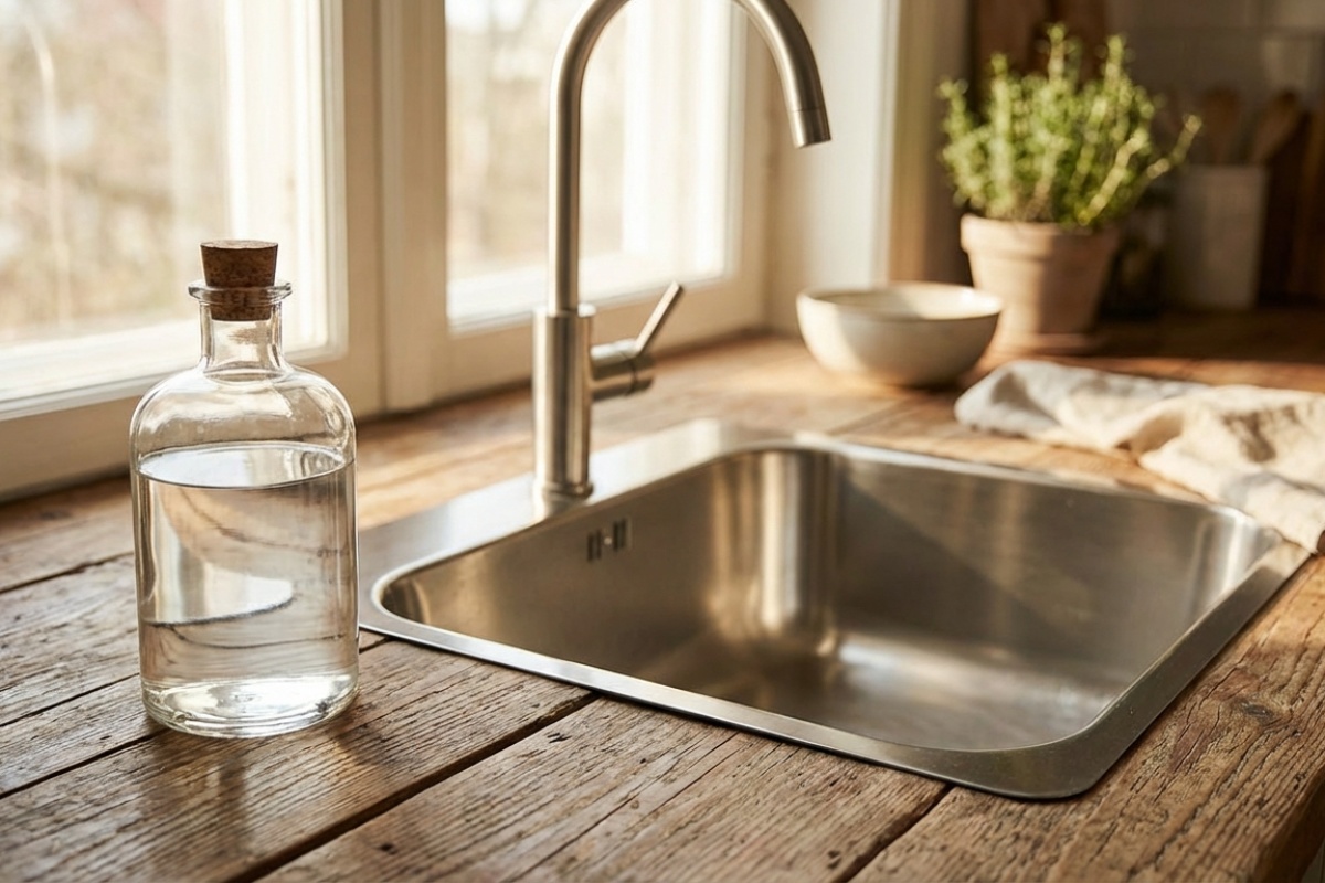 Nije ocat ni soda bikarbona: čime očistiti kuhinjski sudoper bez upotrebe kemikalija detail 2