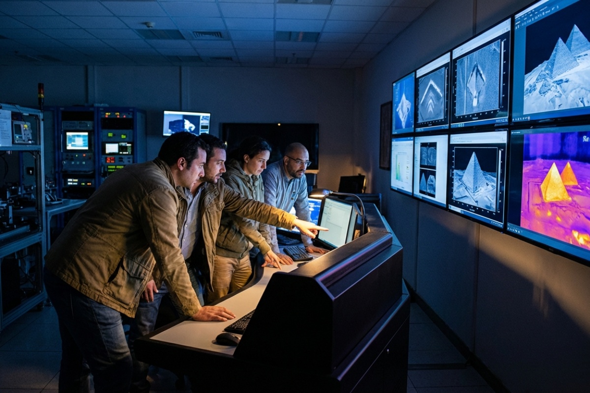 Talijanski istraživači tvrde da su otkrili megastrukture ispod piramida u Gizi. No, postoje određene dvojbe detail 2