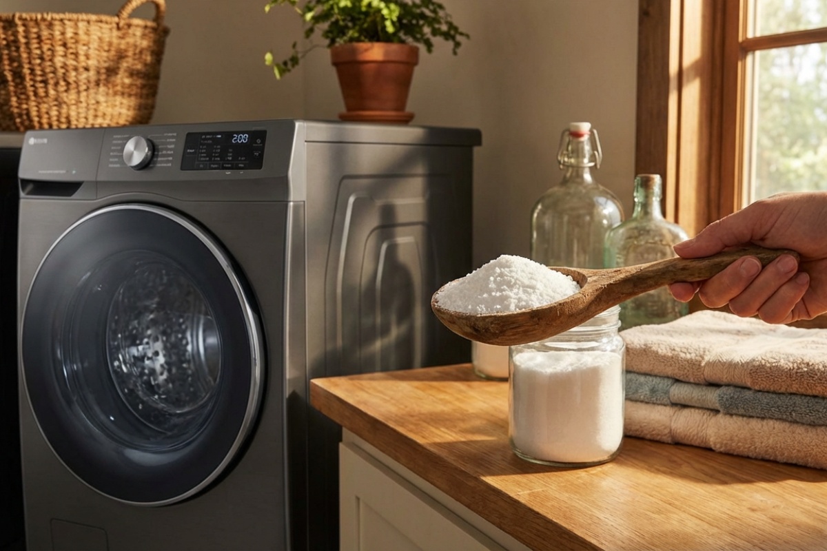 Ovaj domaći način čisti perilicu rublja bolje od kupovnih sredstava — potreban vam je samo jedan sastojak detail 2