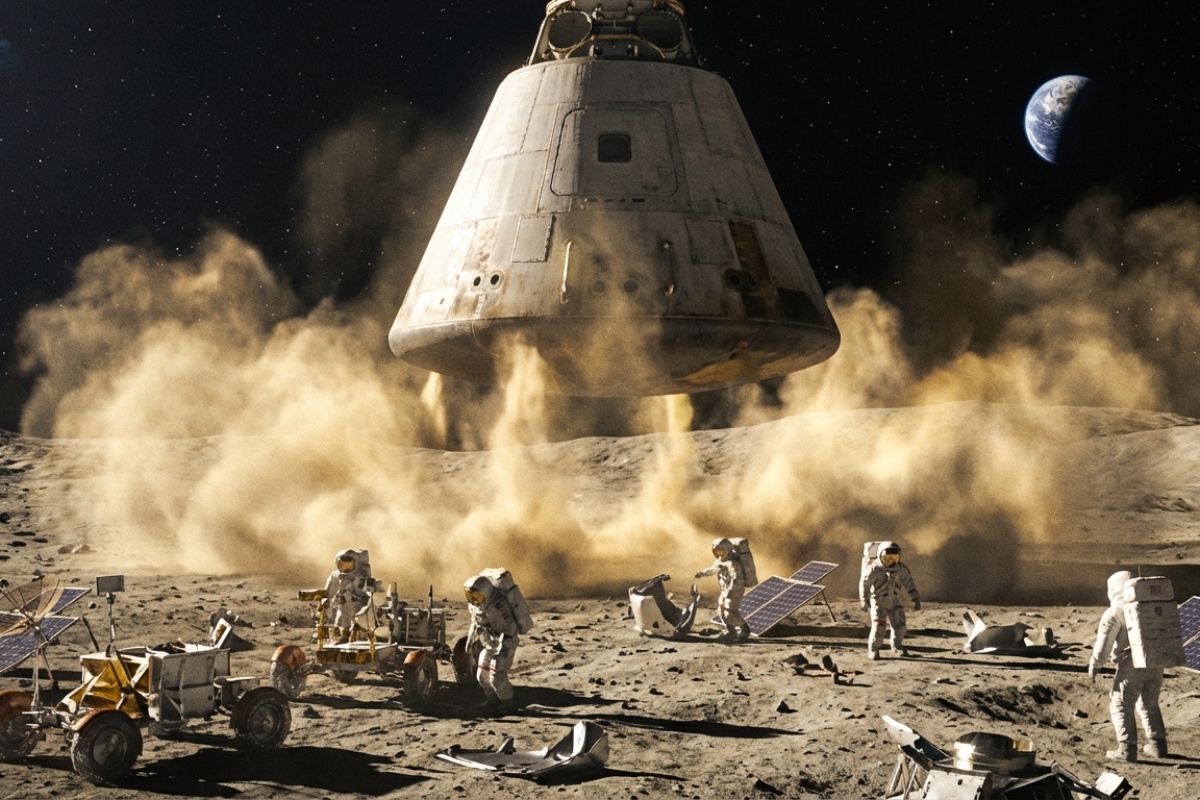 Novo doba na Mjesecu traje od 1959. godine. To je naša krivnja detail 2