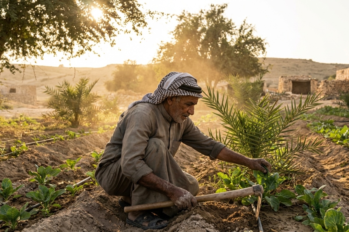 Buhair Valley Bahrein: Bujna poljoprivredna oaza usred pustinjskog krajolika Kraljevine detail 2
