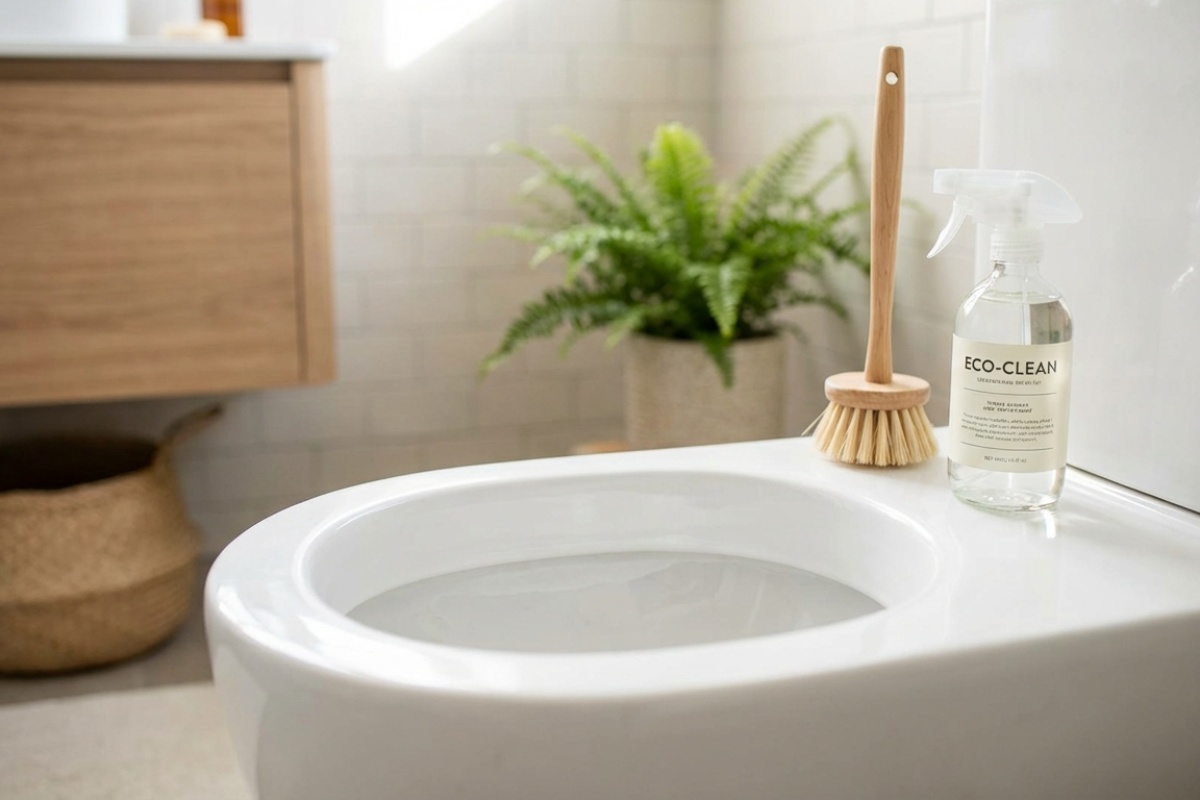 Navečer ulijte u WC školjku. Do jutra će 