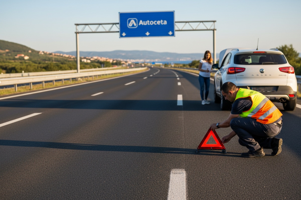 Bijeli ručnik na retrovizoru automobila je znak. Ako vozilo stoji uz cestu, bolje ga ne ignorirati detail 2