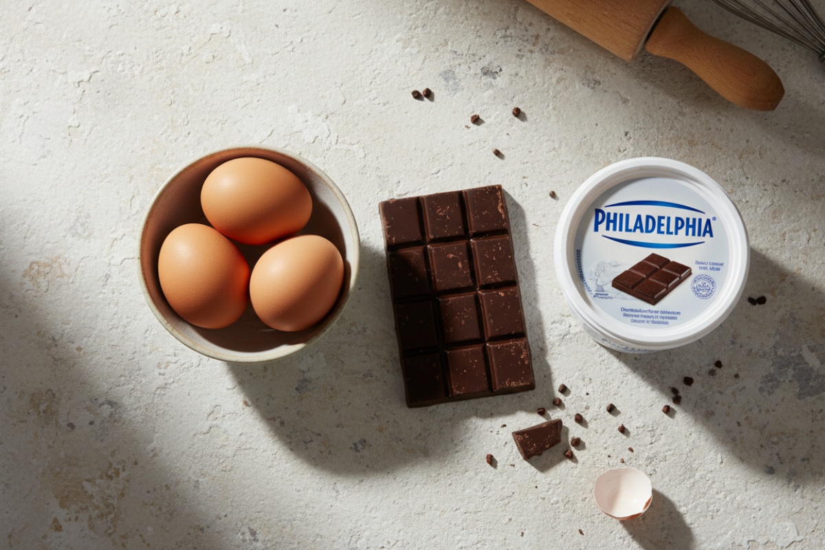 Japanski kolačić od sira s 3 sastojka. Nevjerojatno čokoladan i pjenast poput oblačića. detail 2