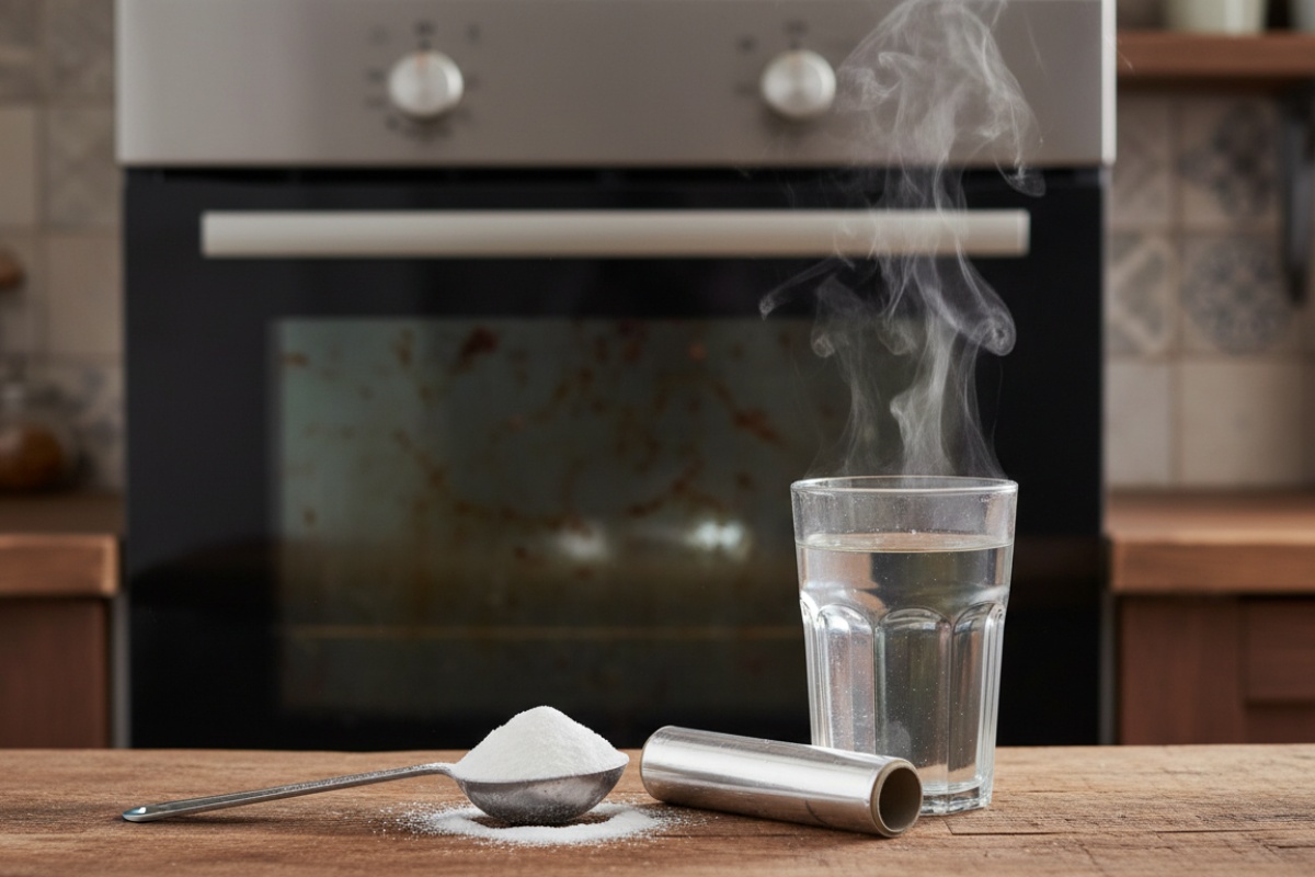 Ovo je moj patent za čista i sjajna vrata pećnice. Izgledaju kao nova bez ribanja i napora. detail 2