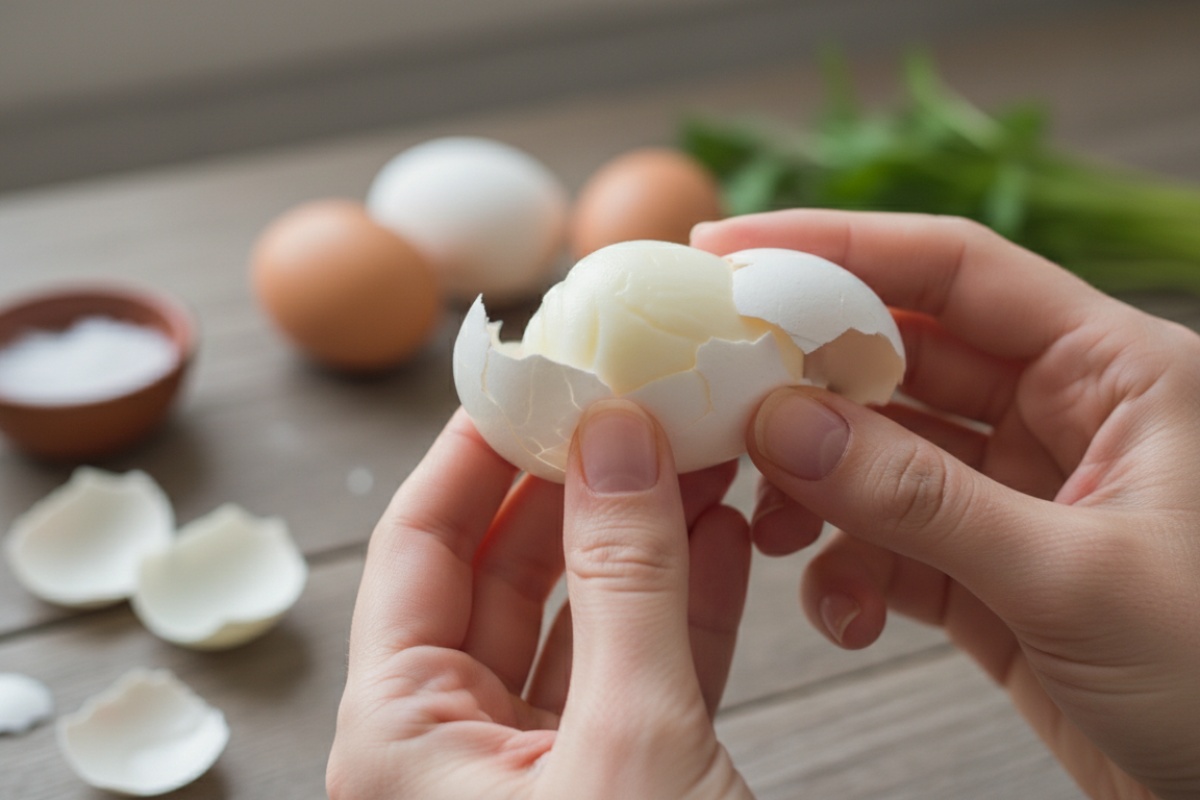 Zbogom loncu s vodom! Ovako se sada kuhaju jaja u fritezi na vrući zrak detail 2