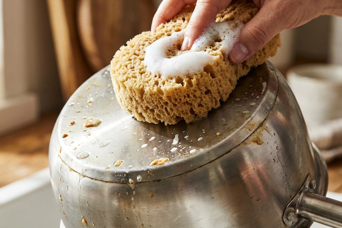 Domaći trik koji malo tko zna: pomiješajte sol s kolom za čišćenje lonaca i tava detail 2