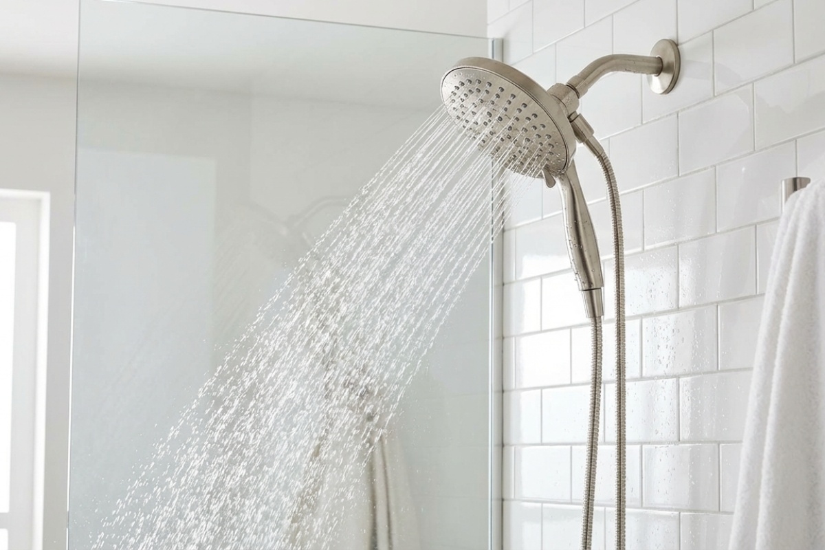 Kako očistiti kamenac i naslage s glave tuša bez napora detail 2