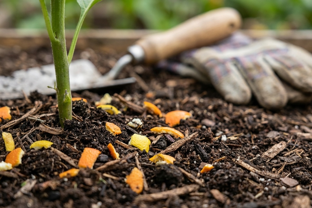 Stavljanje kora limuna u podnožje stabla limuna: kakav učinak ima na biljku detail 2