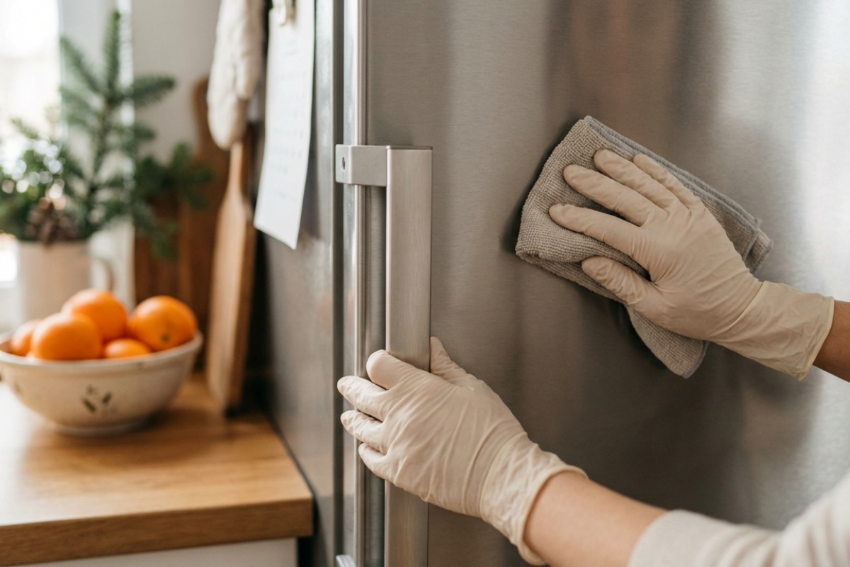 Ritual prije Božića i Nove godine | Čemu služi čišćenje površine hladnjaka i postavljanje vode s octom i soli detail 2