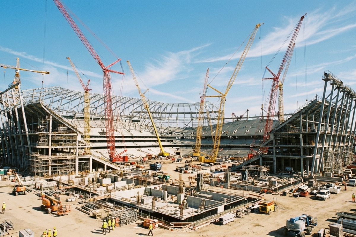 Kina gradi najmoderniji nogometni megastadion u Latinskoj Americi: nadmašuje Maracanu i Aztecu detail 2