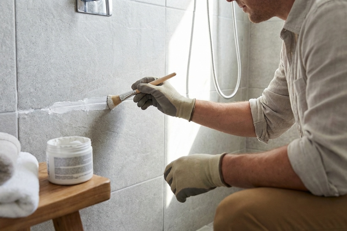 Bez izbjeljivača i deterdženta: Trik za uklanjanje mrlja od vlage u kupaonici bez kemikalija detail 2