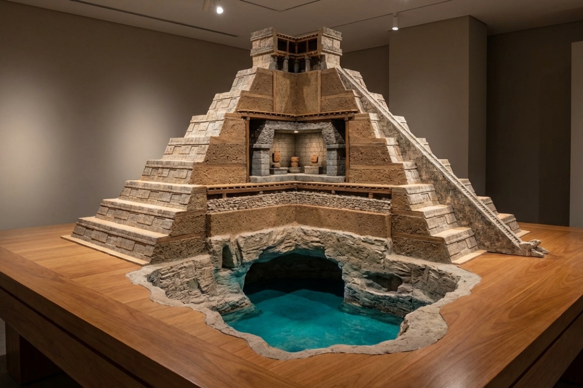 Piramida Maja i skrivene komore. Znanstvenici koriste kozmičku tehnologiju kako bi otkrili tajne El Castilla detail 2