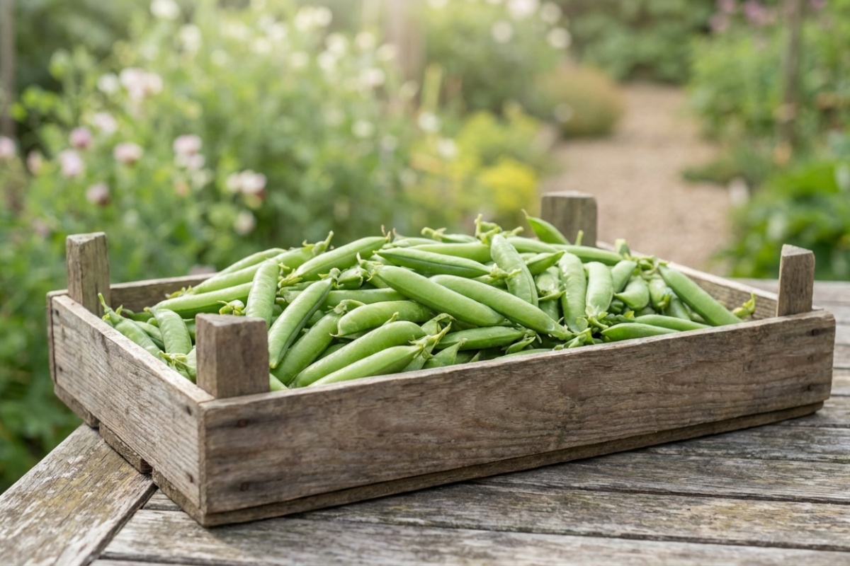 Odabrala sam 1 sortu graška koju ću sijati u 2026.: bez praznih mahuna, a okus je pravi med detail 2