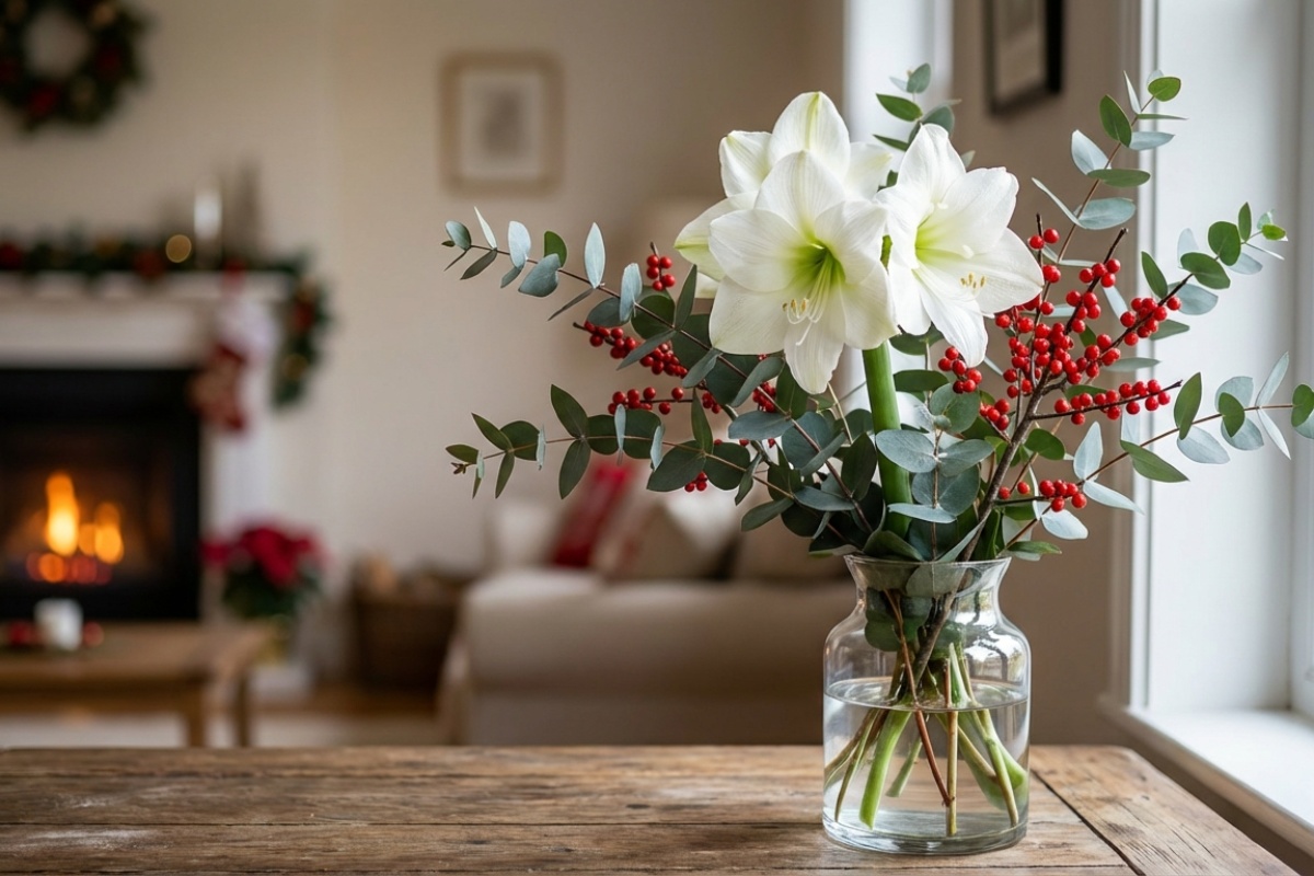 Kako njegovati amaryllis da procvjeta za blagdane? detail 2