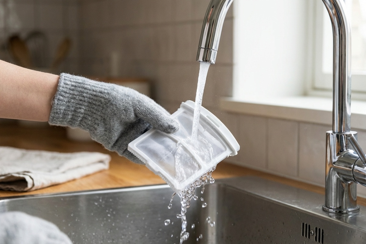 Kako očistiti filtar vaše perilice rublja kako biste izbjegli dlačice i neugodan miris na vašoj čistoj odjeći detail 2