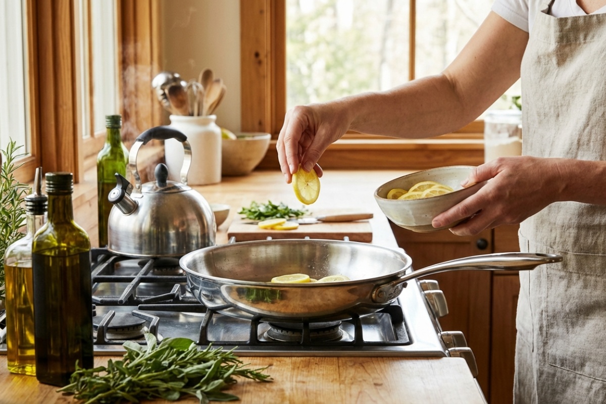 Kako se riješiti mirisa pržene ribe iz kuhinje? Ovaj trik uklonit će ga s lakoćom detail 2