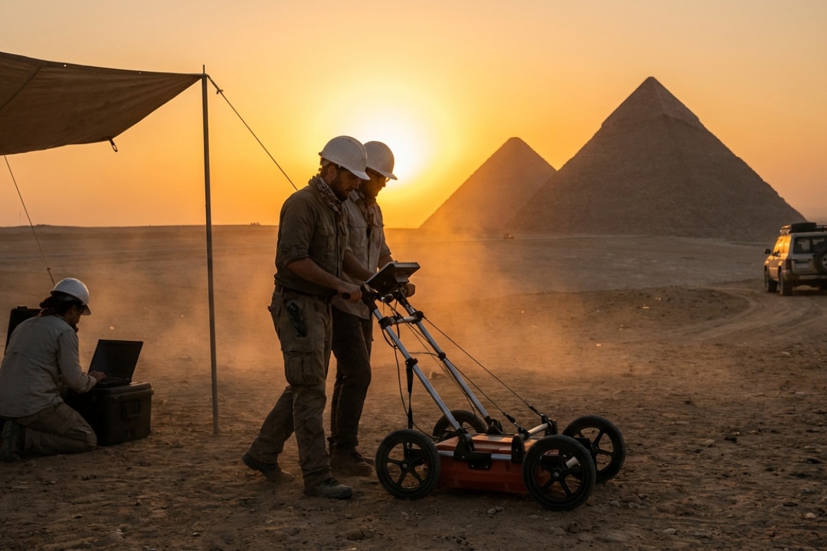 U blizini piramida otkrivena je tajanstvena anomalija koja bi mogla svjedočiti o drevnom «portalu» detail 2