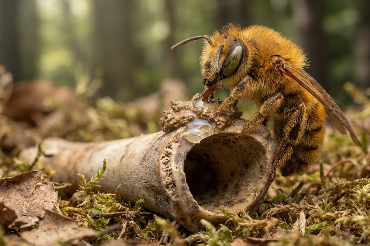 Prije 20 tisuća godina drevne pčele gradile su gnijezda na neobičnim mjestima: što se o tome zna detail 2