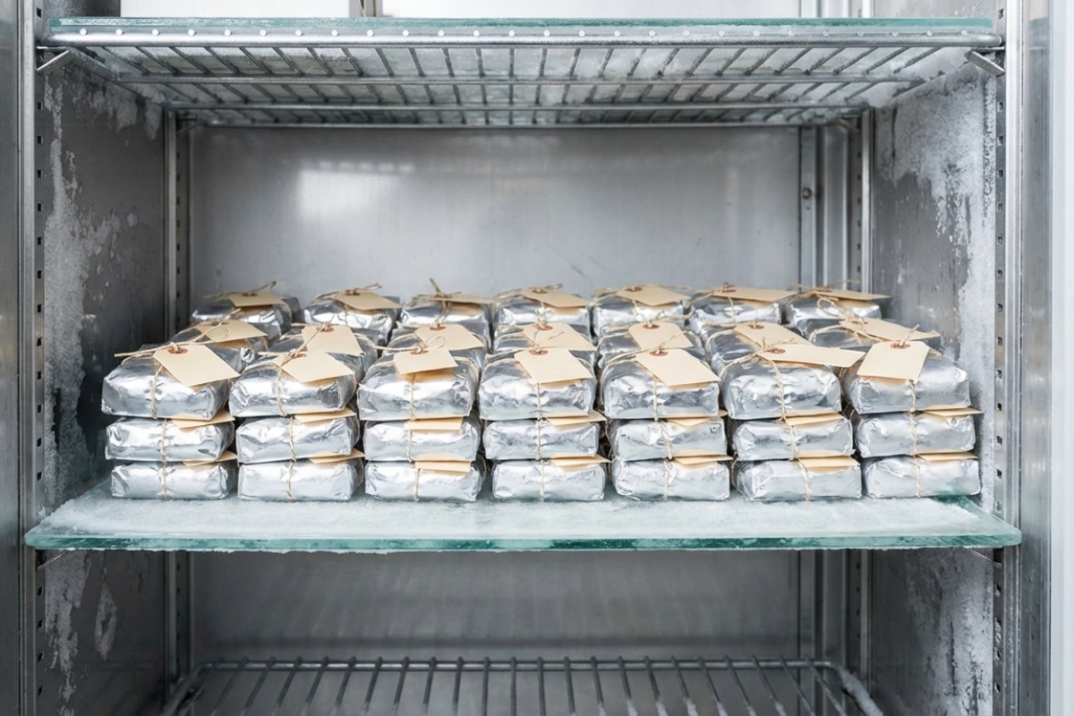 Maslac kupujem na akciji, a zatim ga zamrzavam. Radim to ovako. Ostaje svjež čak 6 mjeseci detail 2