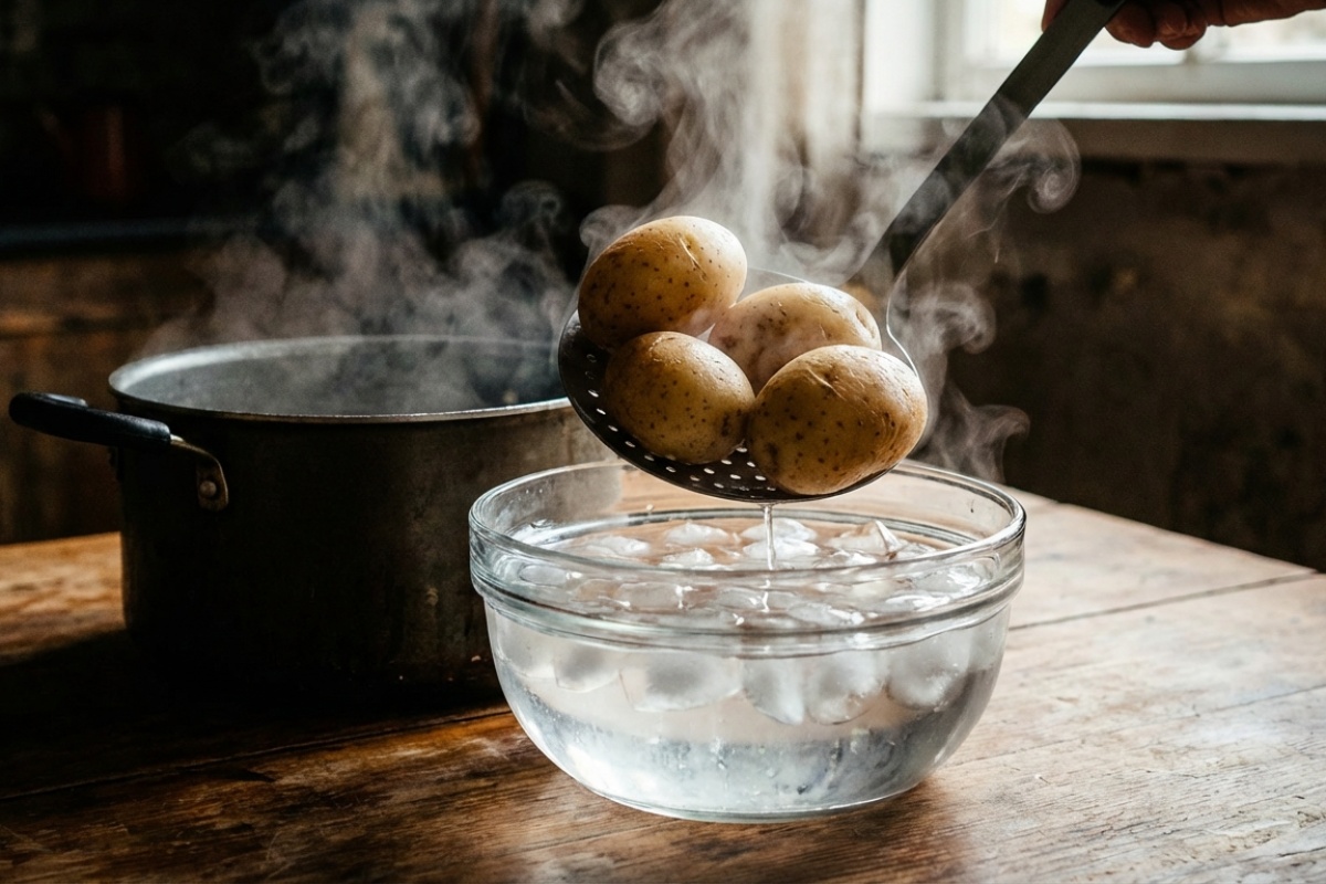 Kako oguliti krumpir u ljusci u nekoliko sekundi bez noža: jednostavan kulinarski trik detail 2