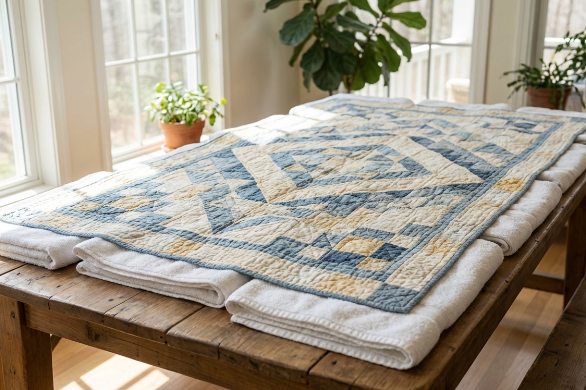 Kako oprati prošiveni prekrivač korak po korak (i sačuvati mu mekoću godinama) detail 2