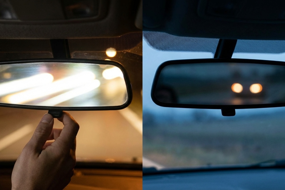 Malo tko zna: čemu služi poluga smještena ispod unutarnjeg retrovizora detail 2