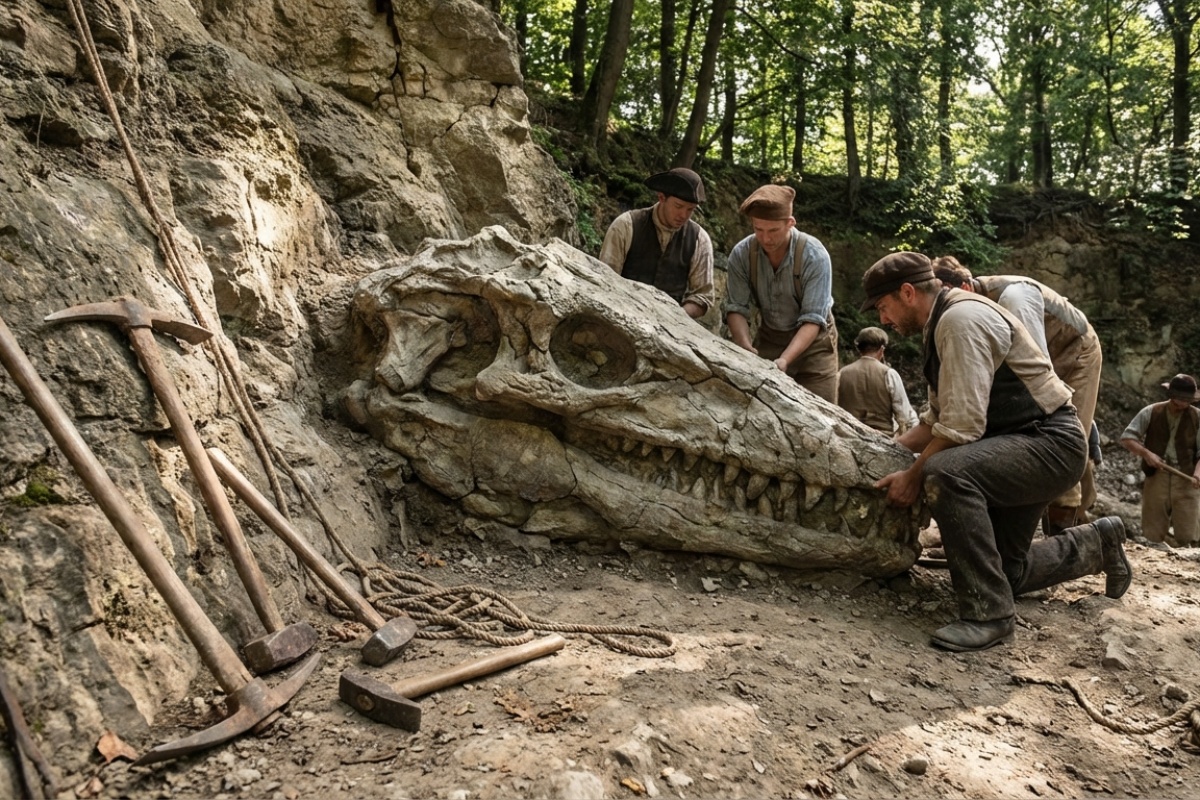 Teror prapovijesnih mora imao je čeljusti koje su drobile kosti i bio je veličine autobusa detail 2