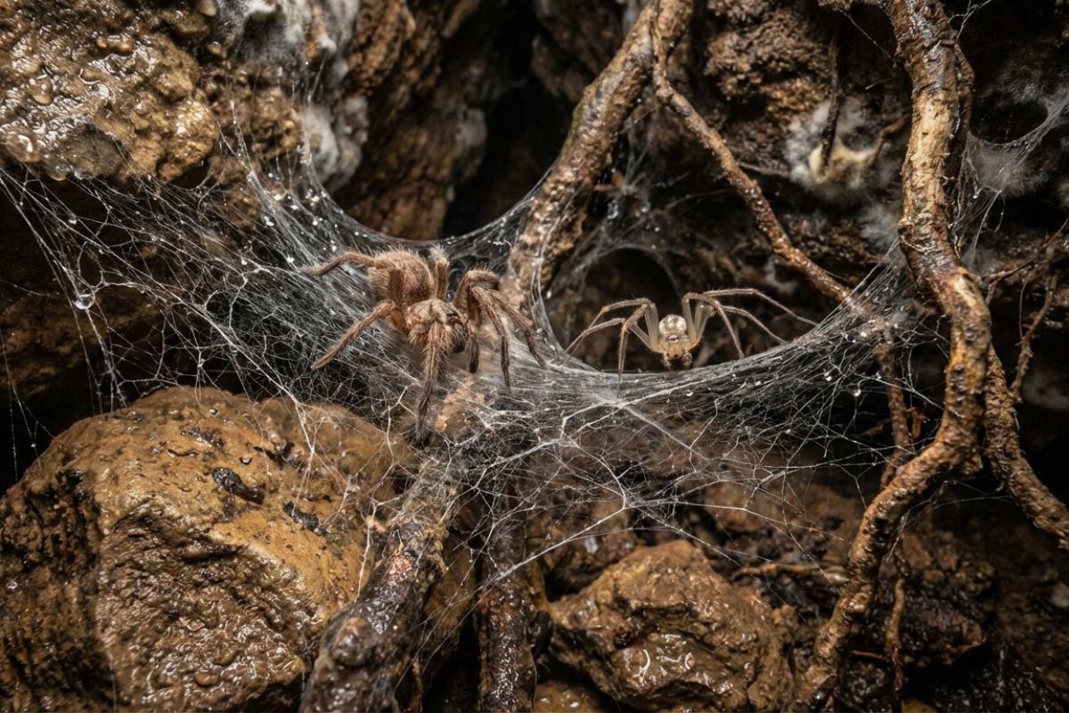 Znanstvenici ušli u špilju i otkrili majku svih paučina: grad od 100.000 stanovnika između dvije zemlje detail 2