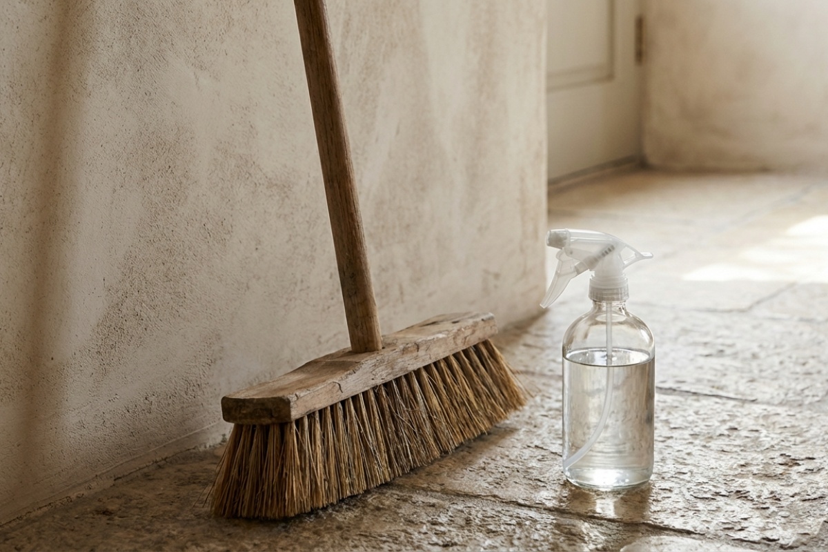 Prskanje octa i vode na metlu: zašto se to preporučuje prije metenja i čemu služi detail 2