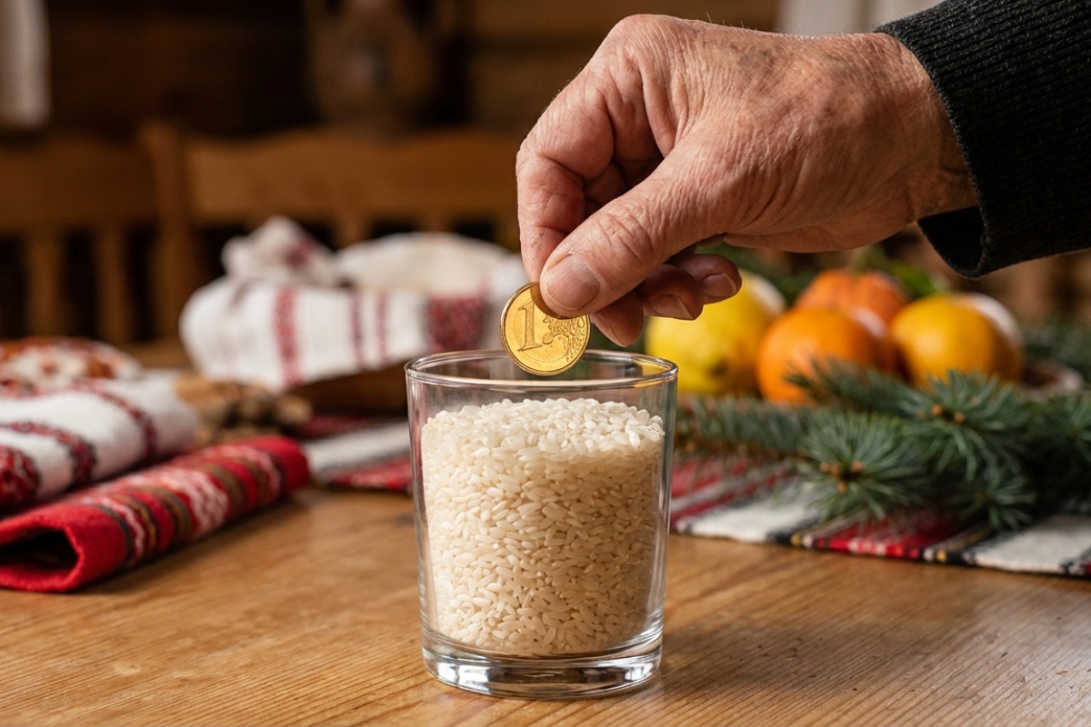 Stavite kovanicu u čašu s rižom: zašto to preporučuju učiniti 1. siječnja detail 2