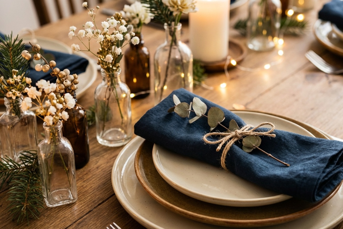 Ni bijelo ni zlatno: 5 trendova za ukrašavanje stola za Novu godinu 2026. detail 2