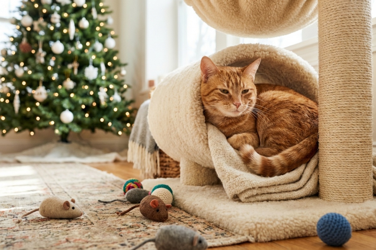 Mačka više neće dirati božićno drvce: raspršite ovaj prirodni repelent detail 3