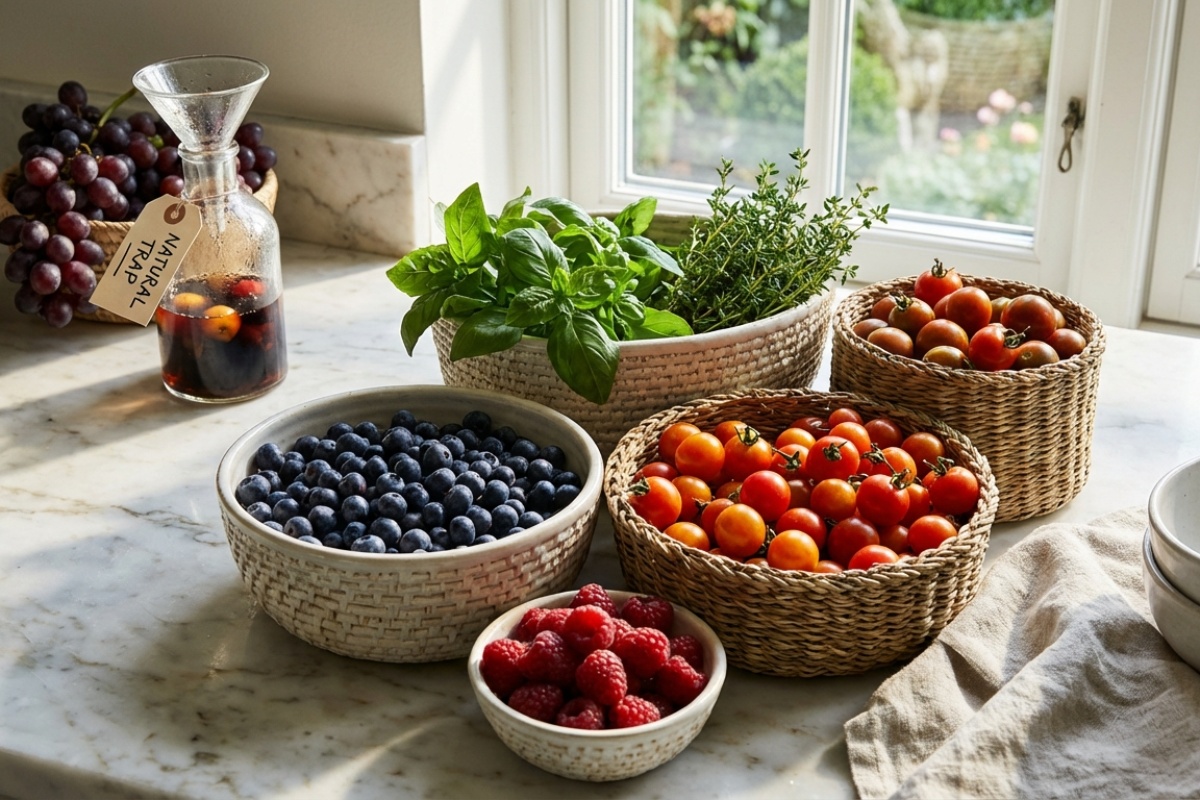 Sitne mušice u kuhinji nestat će preko noći: ne kupujte kemikalije, samo ostavite na stolu otvorenu bocu s ostacima ovog kiselog pića detail 3