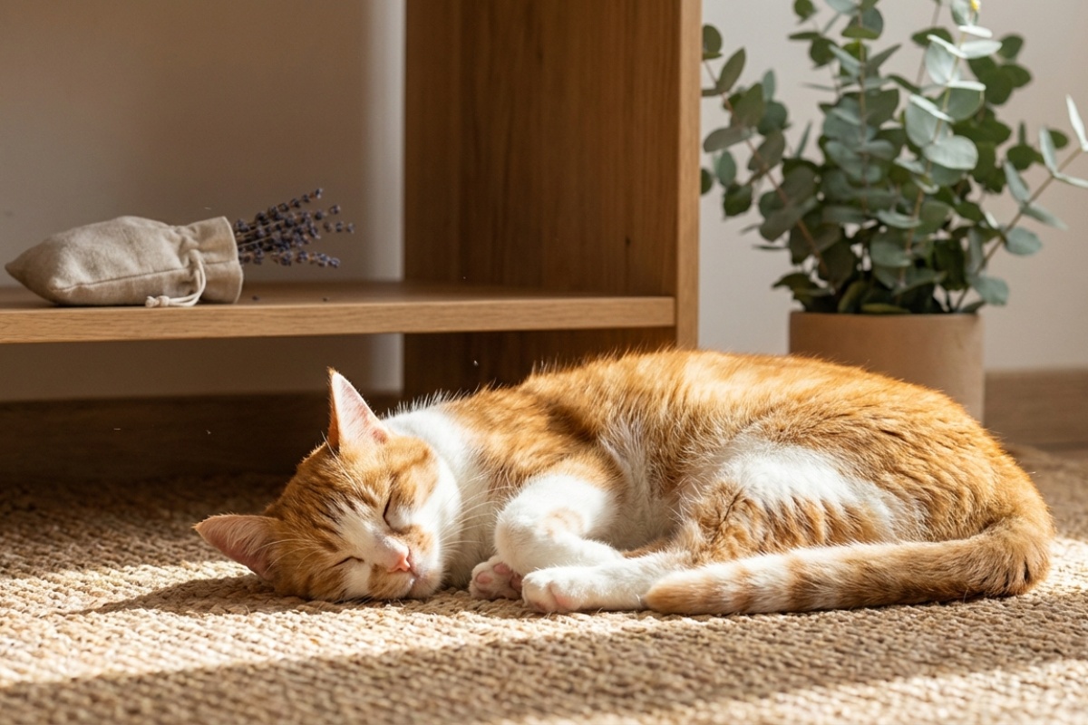 Miris iz mačjeg pijeska će nestati, čak i ako ga niste čistili dan: dodajte u stelju šaku ovog suhog lišća detail 3