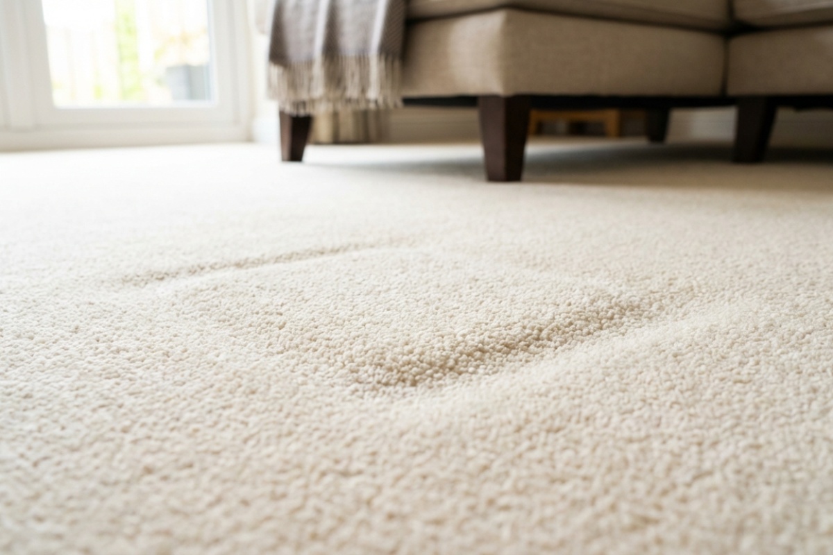 Kako ukloniti ružne udubine na tepihu od nogu kauča: samo stavite na njih kockice leda preko noći. detail 3